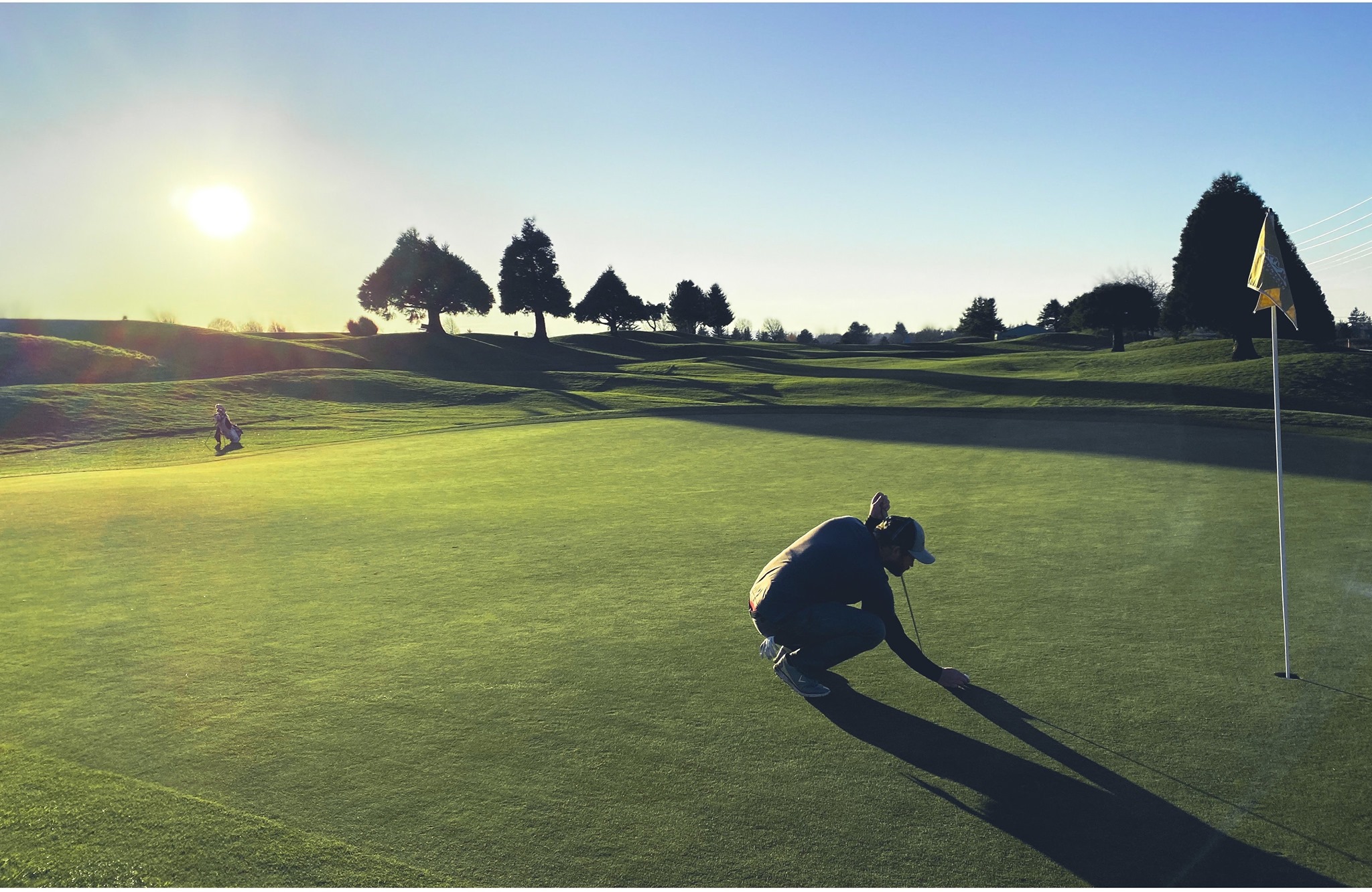 Golf Course at Sunrise